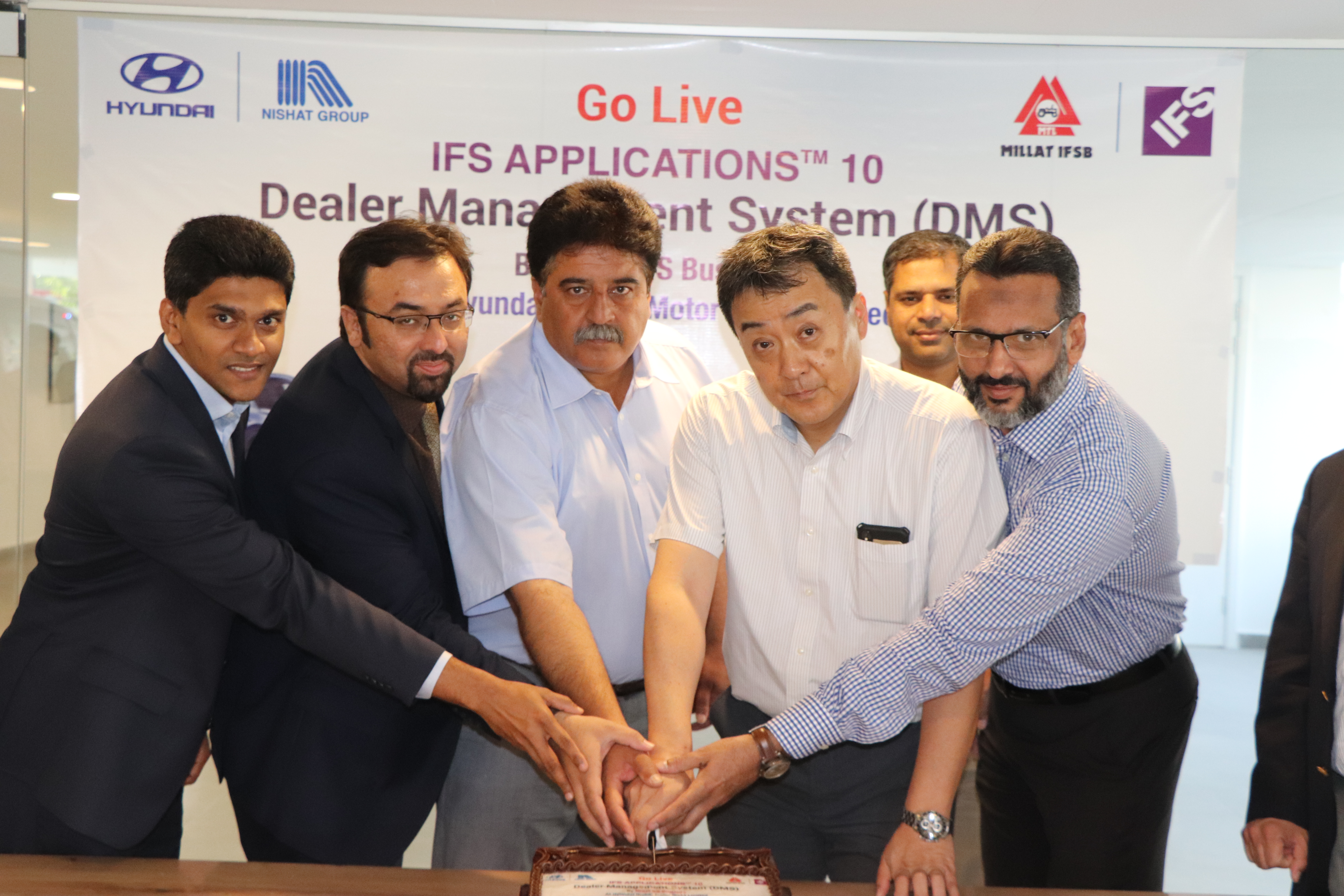 IFS Applications 10 GO LIVE Ceremony at Hyundai Lahore