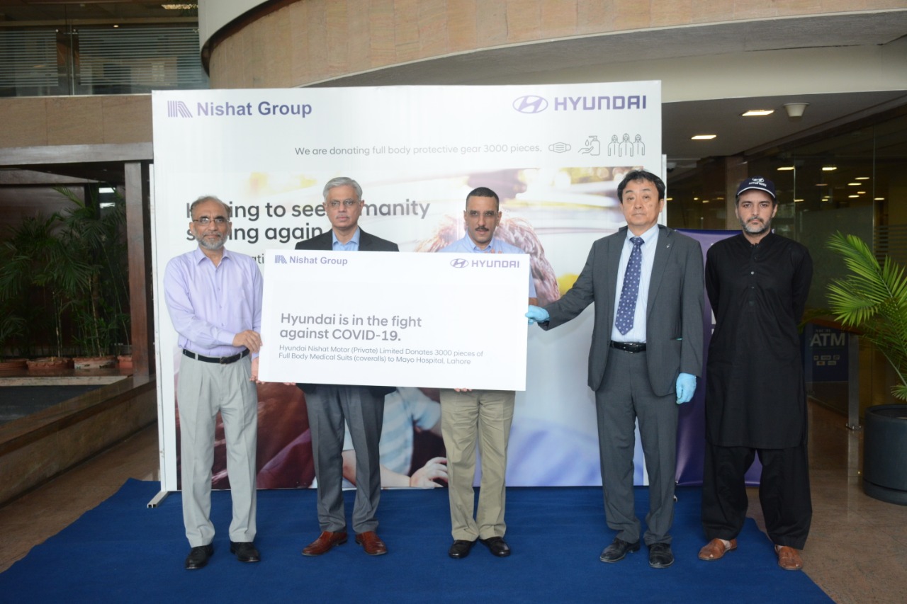 Hyundai donates 3,000 protective suits to Pakistan to help fight COVID-19